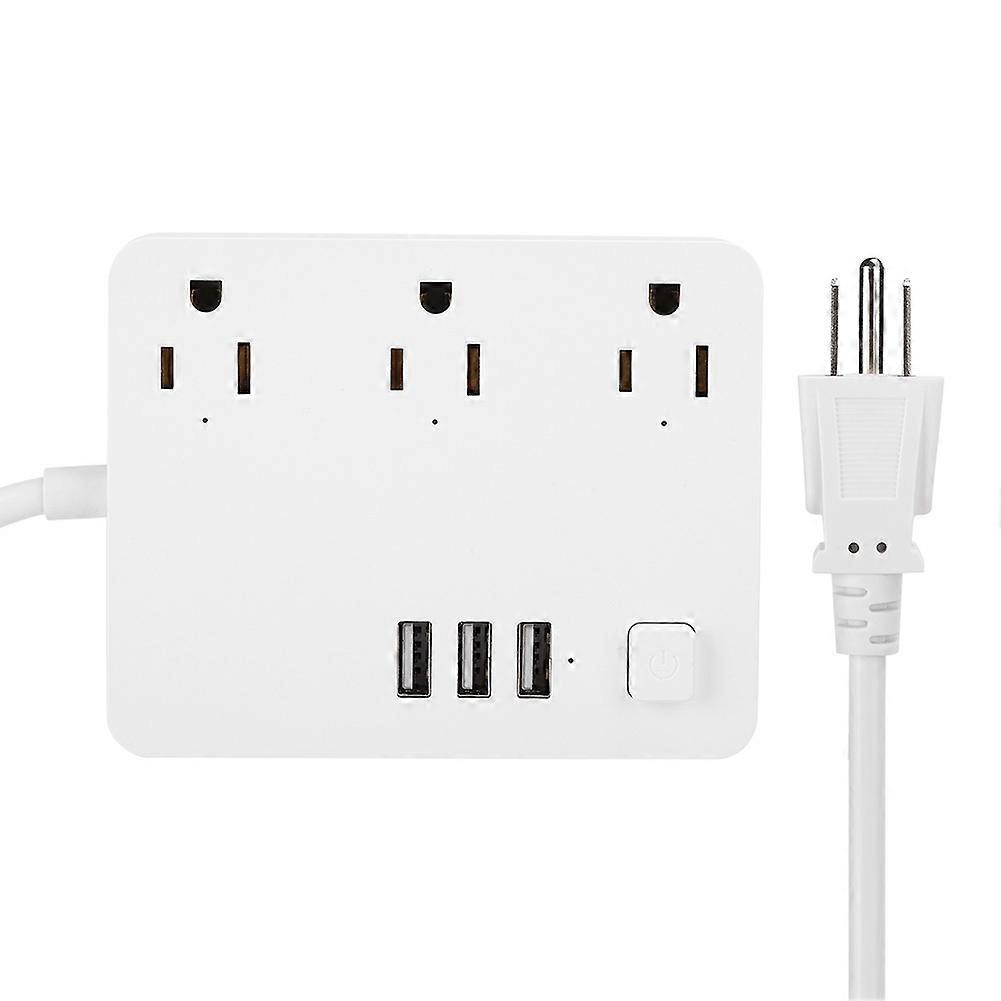 White Smart Socket - WiFi USB Plug with Alexa/Google Control & Countdown Timer
