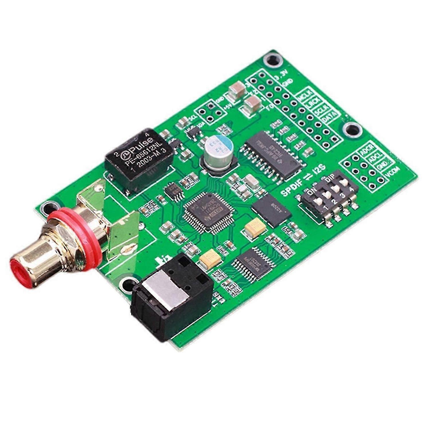 Optical Coaxial Analog Audio Signal Processing Conversion Switch Board for Amanero Italian USB Digit