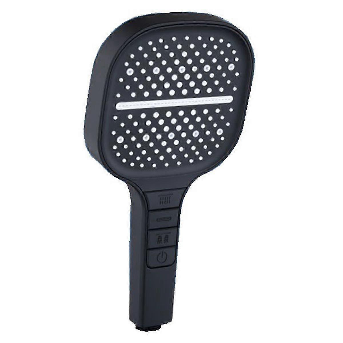 Large Nozzle 7 Modes Adjustable Nozzle High-Pressure Water-Saving Mixing Nozzle for Toilet Toilet Fittings