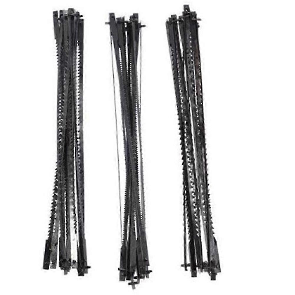 36 stk rullesagblader 127mm karbonstål retsagblader med pinne 15/18/24 tenner Standard fint kutt