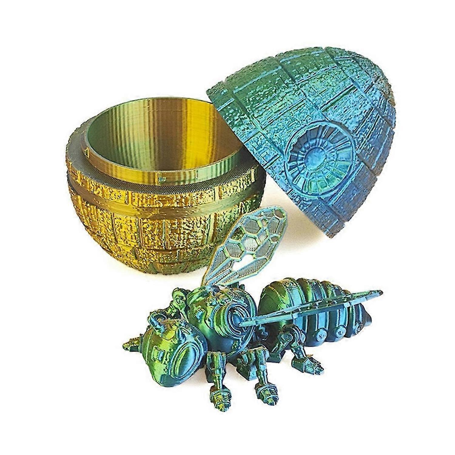 Mechanical Bee Cool Cute Children's Gift Hand Model Colorful Green