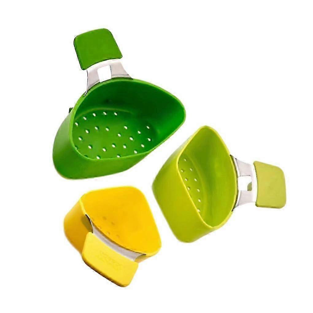 Nonstick coated cooking sieves, effortless cooking without mess, silicone pot dividers, steaming baskets, wide range of applications