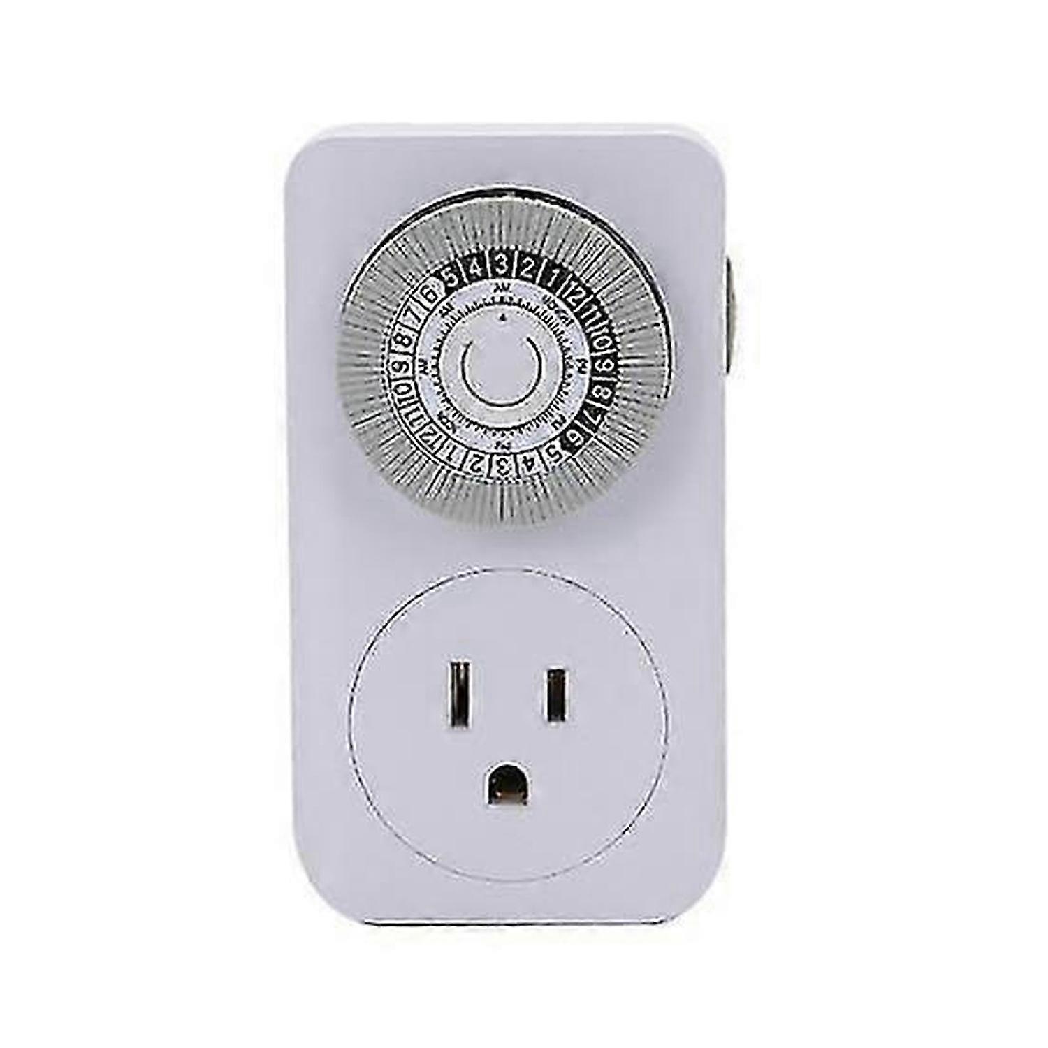 Indoor Plug-In Outlet Timer Simple Operation Universal Household Appliances Intelligent Mechanical Outlet Timer