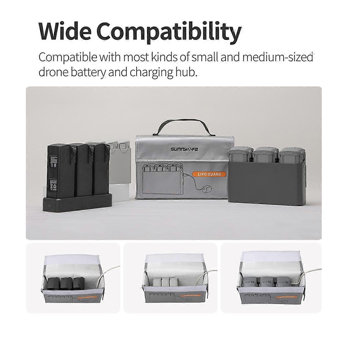  For Mini 4K/AVATA2 Battery Explosion-Proof Pouch