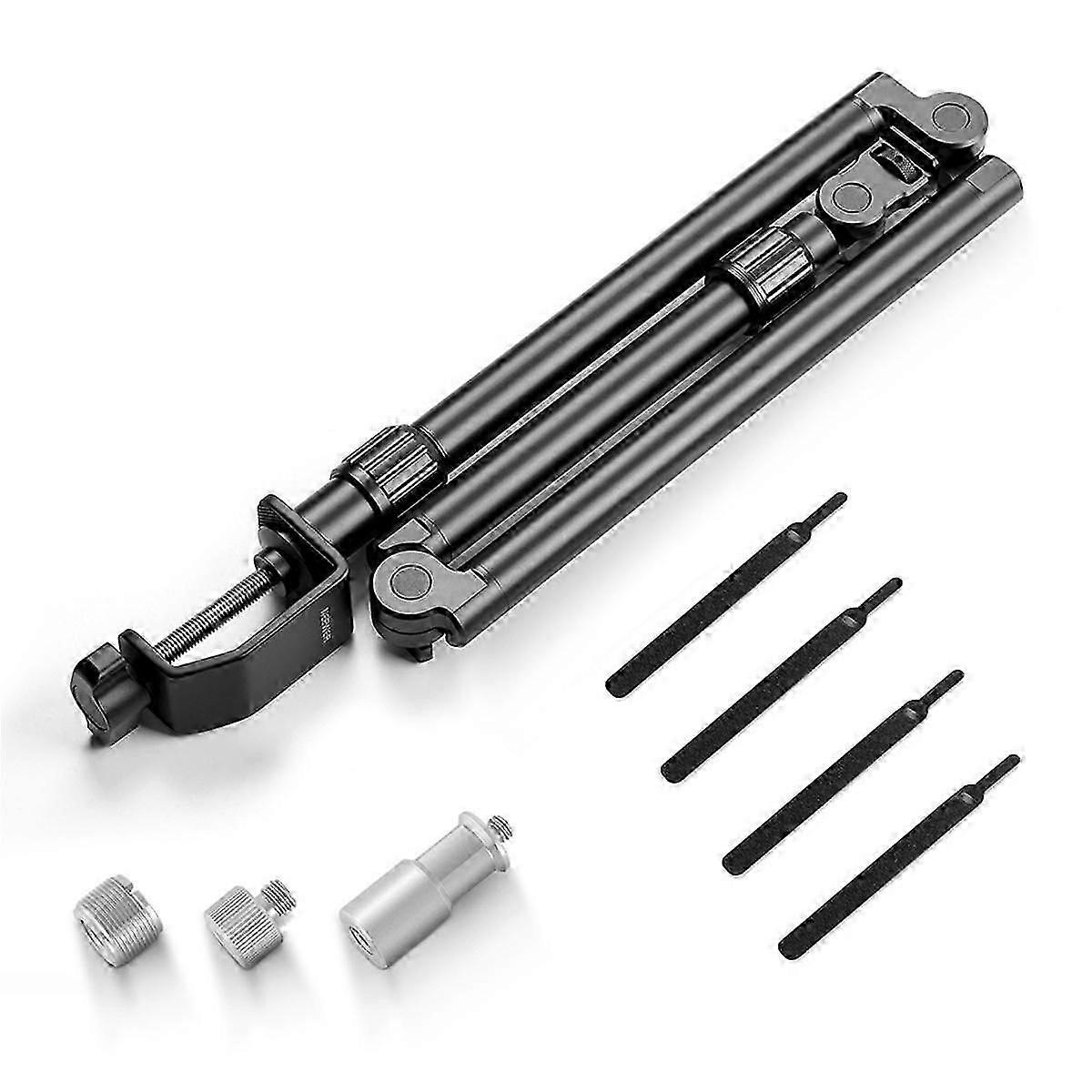 Microphone Stand ST3 Multi-Angle Tube Clip Overhead Stand Desktop C-Clamp Photography Portable Universal Expansion Arm