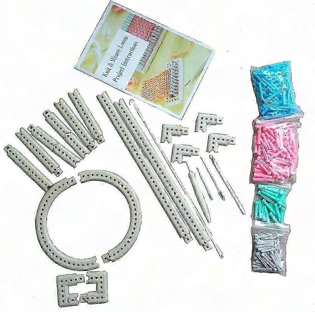 Wayion Multi-Function Craft Yarn 5000-100 Martha Stewart Knit Weave Loom Kit DIY Tool