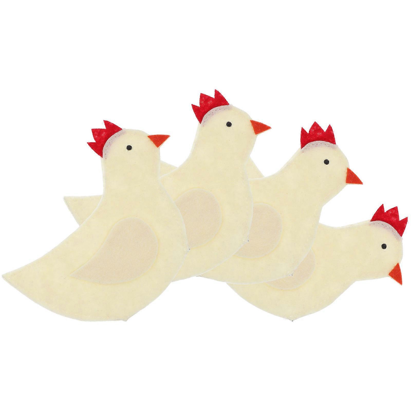 Easter Chick Decor Cloth Egg Bags for 8Pcs Egg Warm Covers