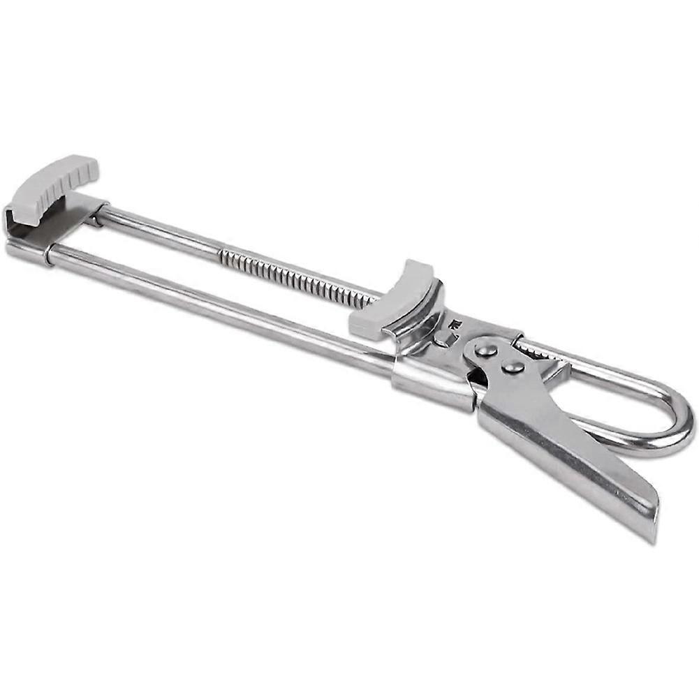 Multifunctional Stainless Steel Can Opener with Non-Slip Rubber Pad