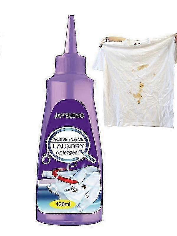 2025 Active Enzymes Liquid Laundry Detergent 120ml Active Enzyme Laundry Detergent Removal Stain And Oil