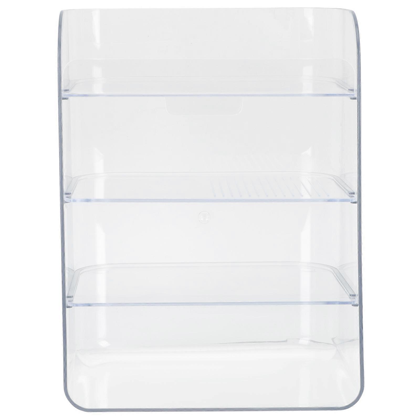 Clear Makeup Storage Organizer for Home Use 2Pcs Desktop Makeup Holder