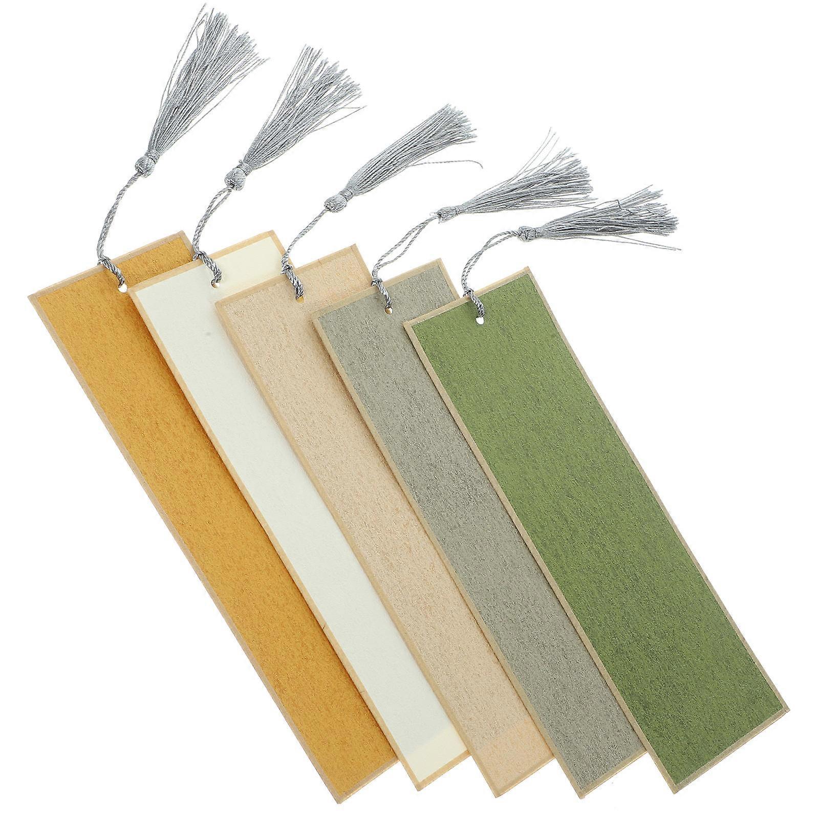 15 Pcs Paper Blank Bookmarks Ideal For Students And Graduates In Assorted Color Featuring DIY Crafting For Various Occasions