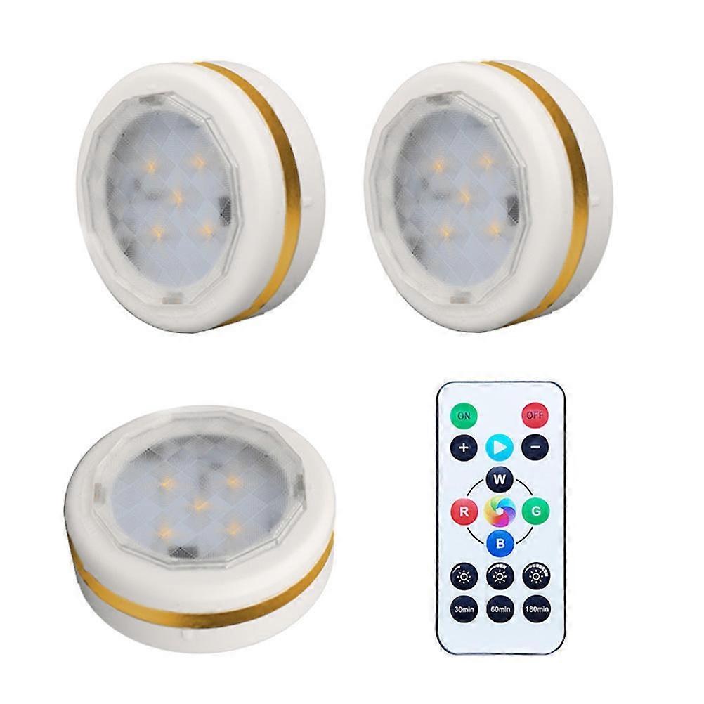 Furniture LED Light Dimming Remote Controlled Cabinet Light 3Sets