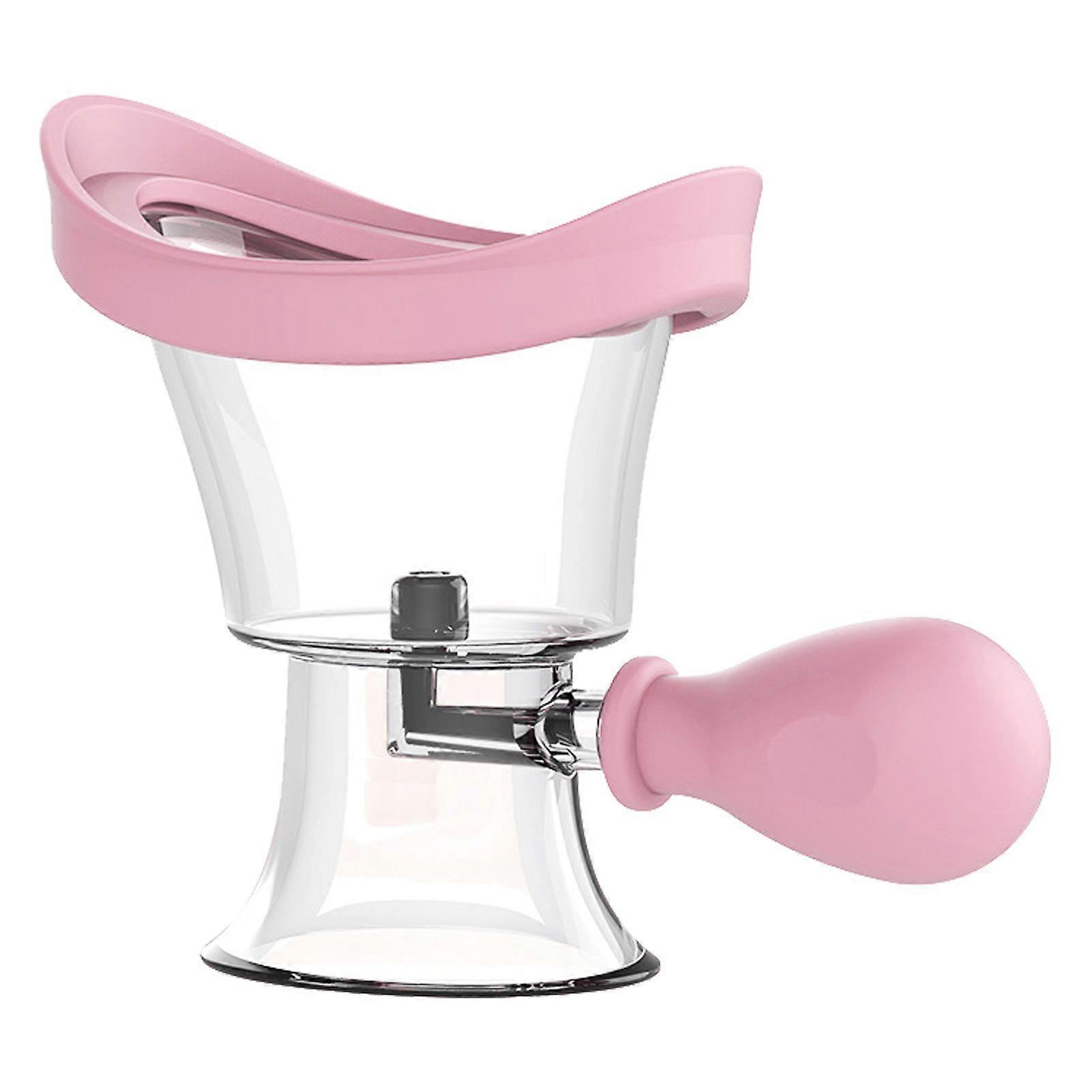 High quality  Squeeze-type silicone eyewash cup (sample-free process) pink