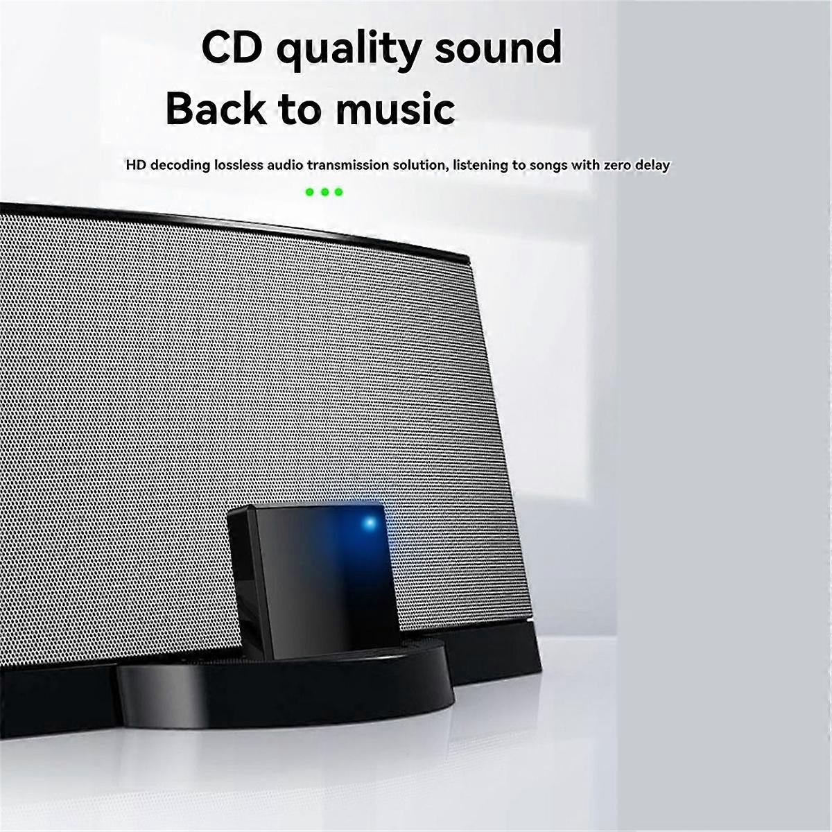 Bluetooth 5.4 Audio Receiver for 30-Pin Wireless Music Adapter, A2DP Stereo, for 30-Pin Docking Stat