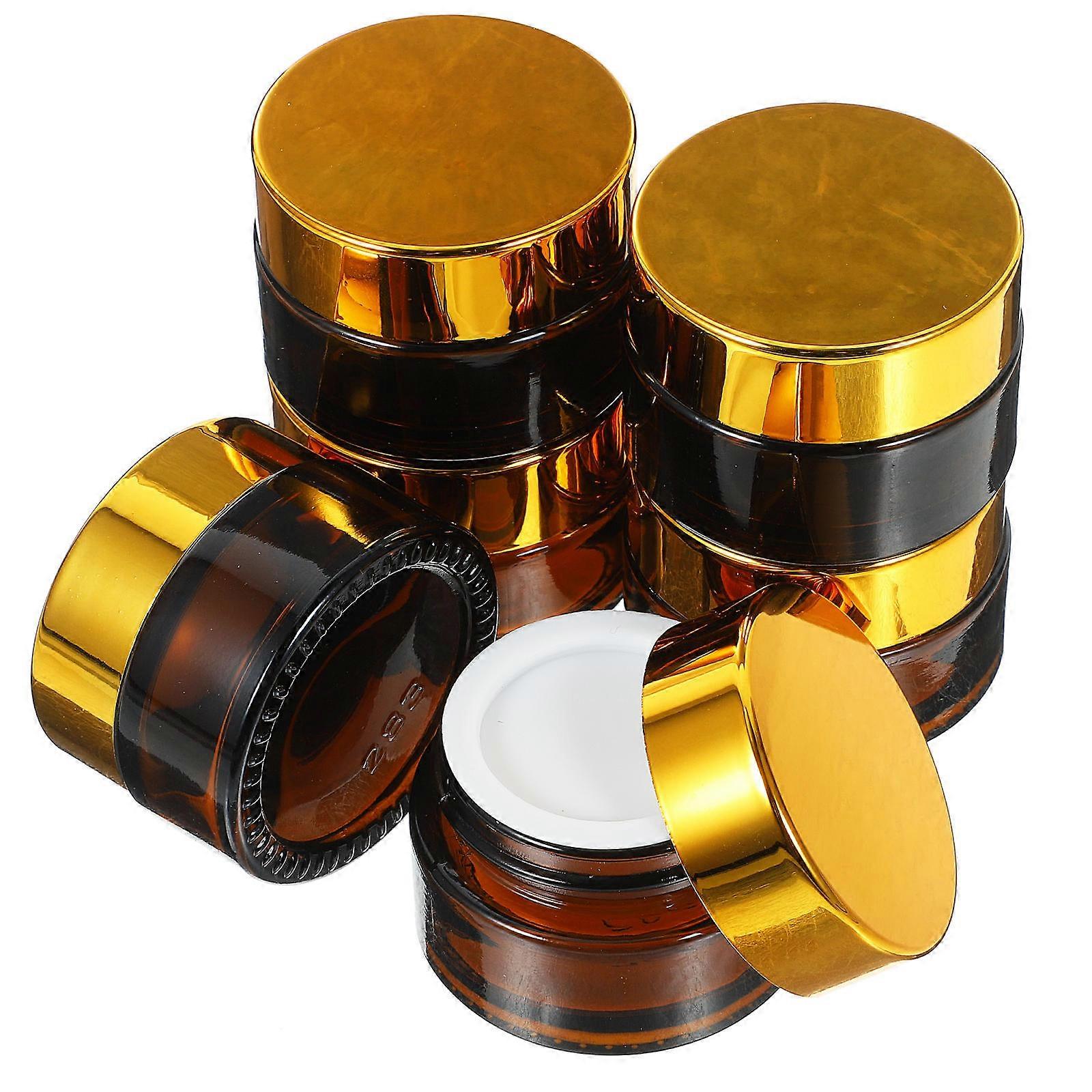 Empty Makeup Bottles Cream Bottles for Storage 6Pcs Multi Set