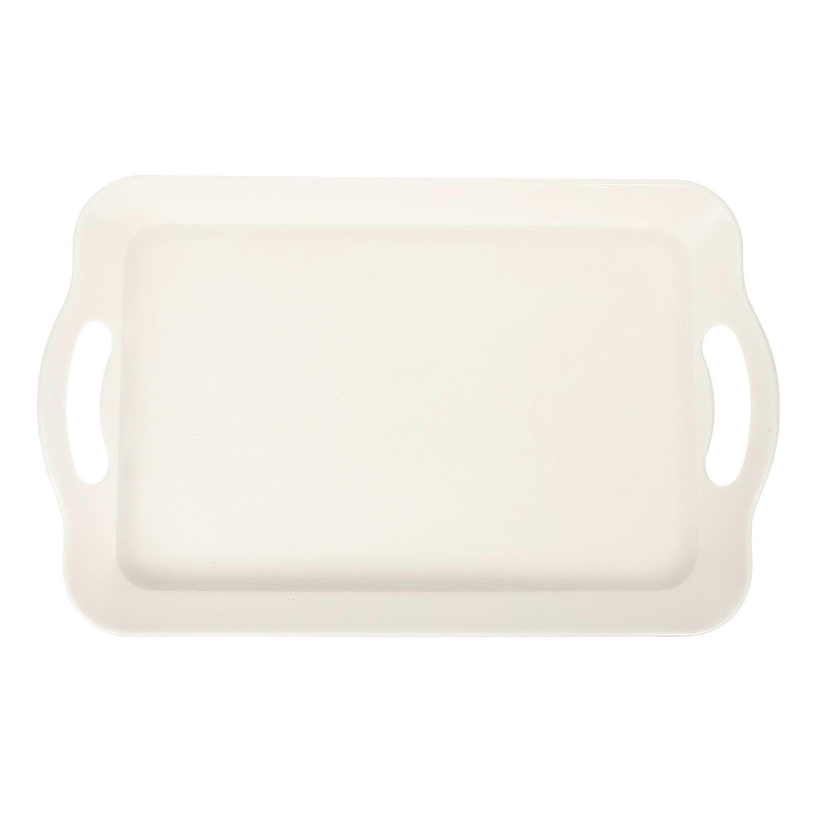 Dessert Display Tray 37X23.5X3CM Rectangular PP For Hotel Use Birthdays 1Pcs