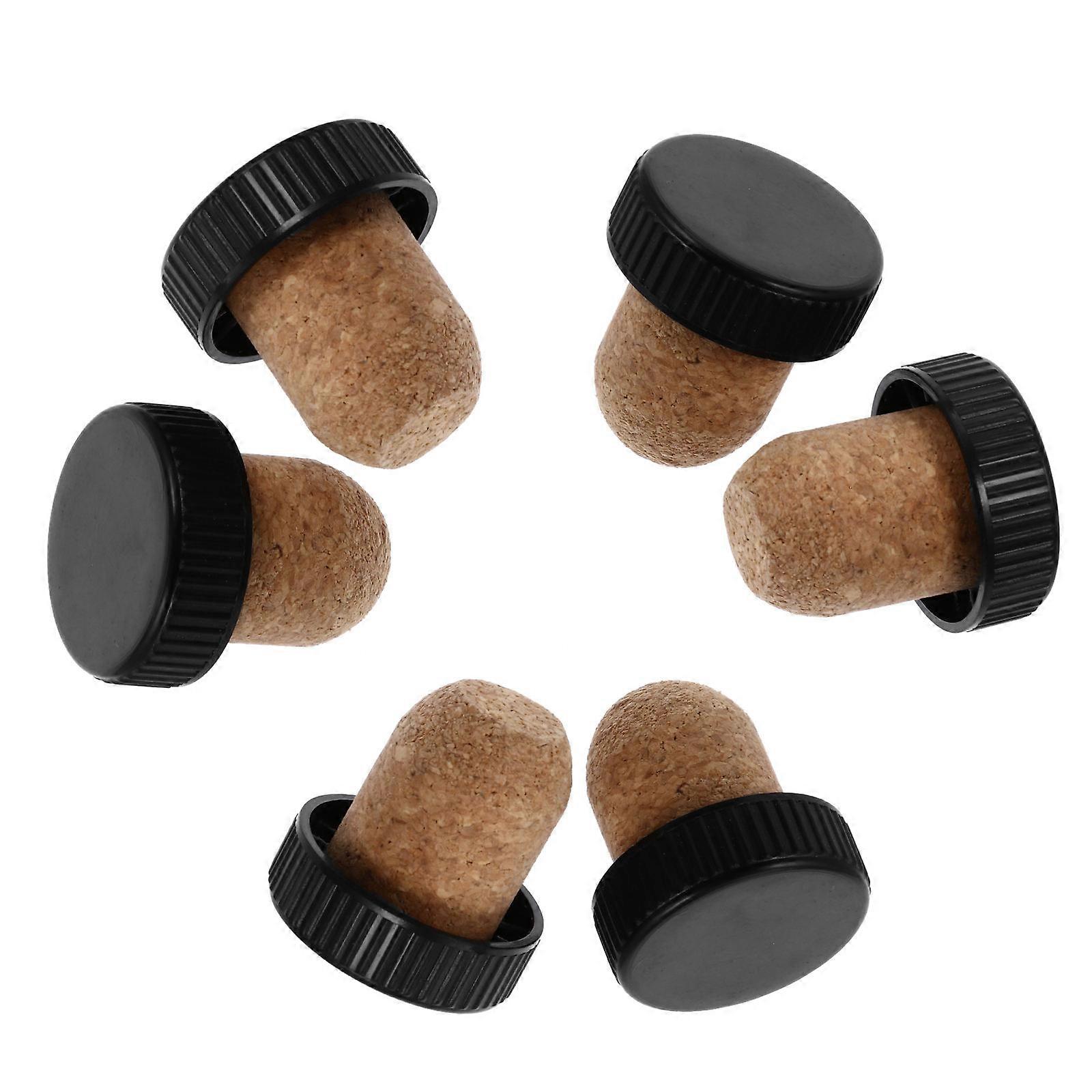 Sealing Corks Seal For Party Atmosphere 6Pcs