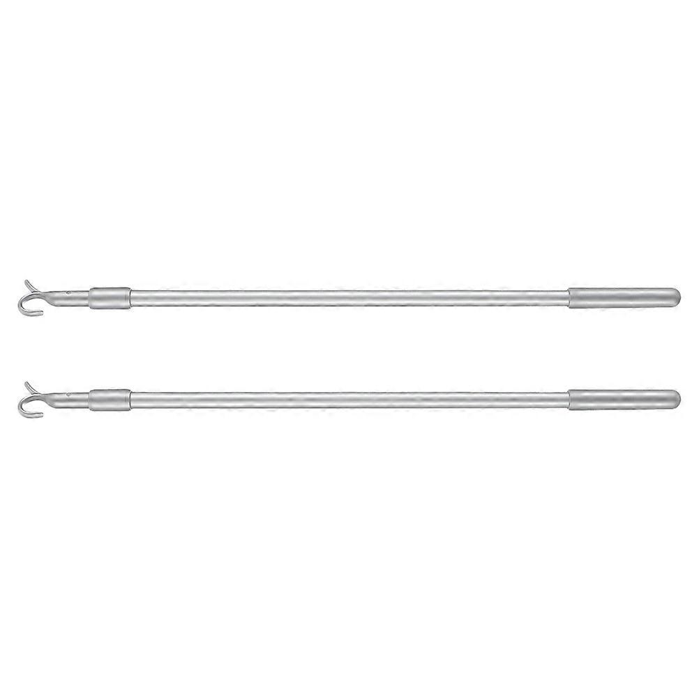 Telescopic Blind Opener Rods 6Pcs For Window Blinds Residential And Office Use Made Of Aluminum Alloy With Smooth Operation