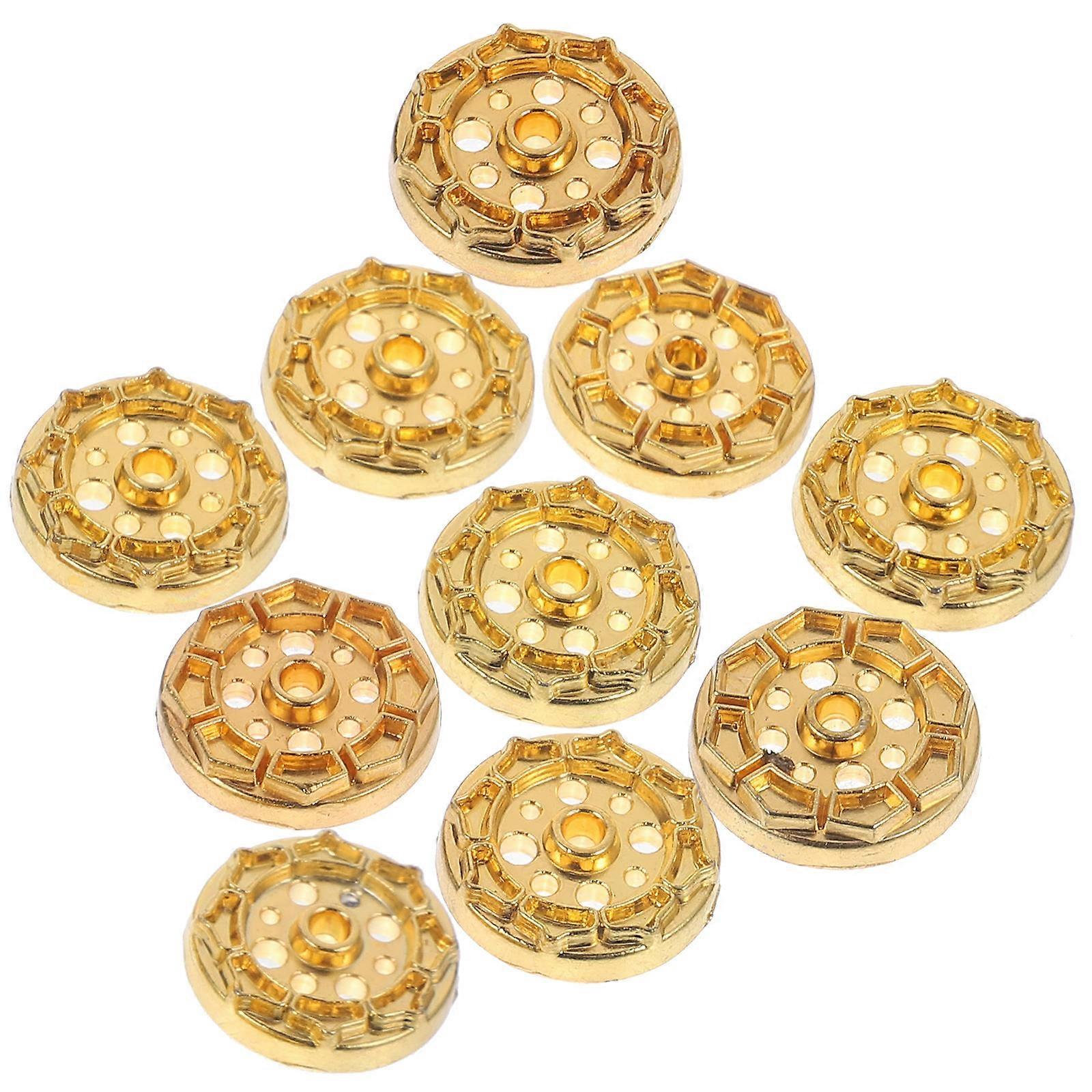 Incense Burner Lotus Shape Copper Alloy 30Pcs Pack