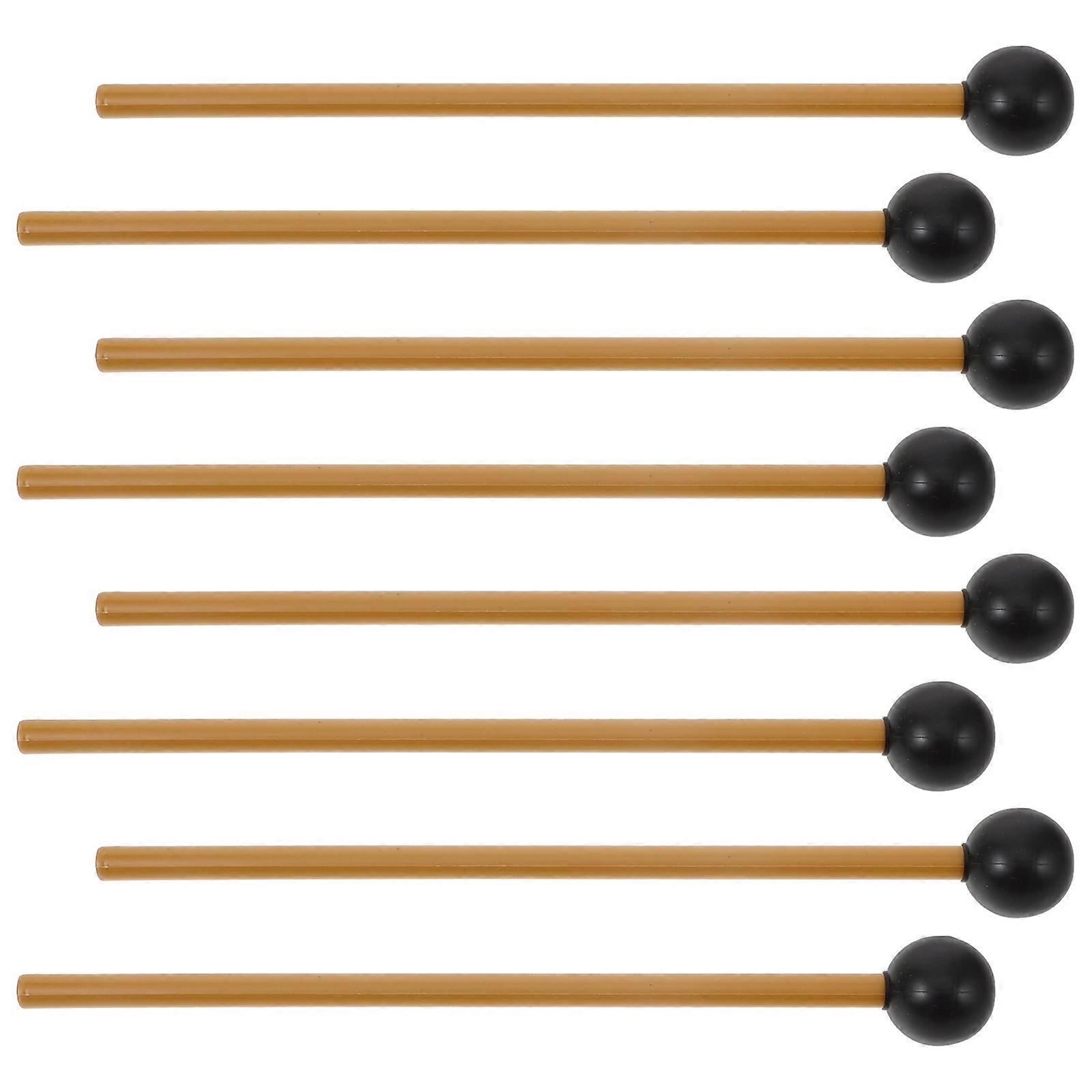 Marimba Mallet Plastic Performance Drumsticks for Outdoor Use 16Pairs