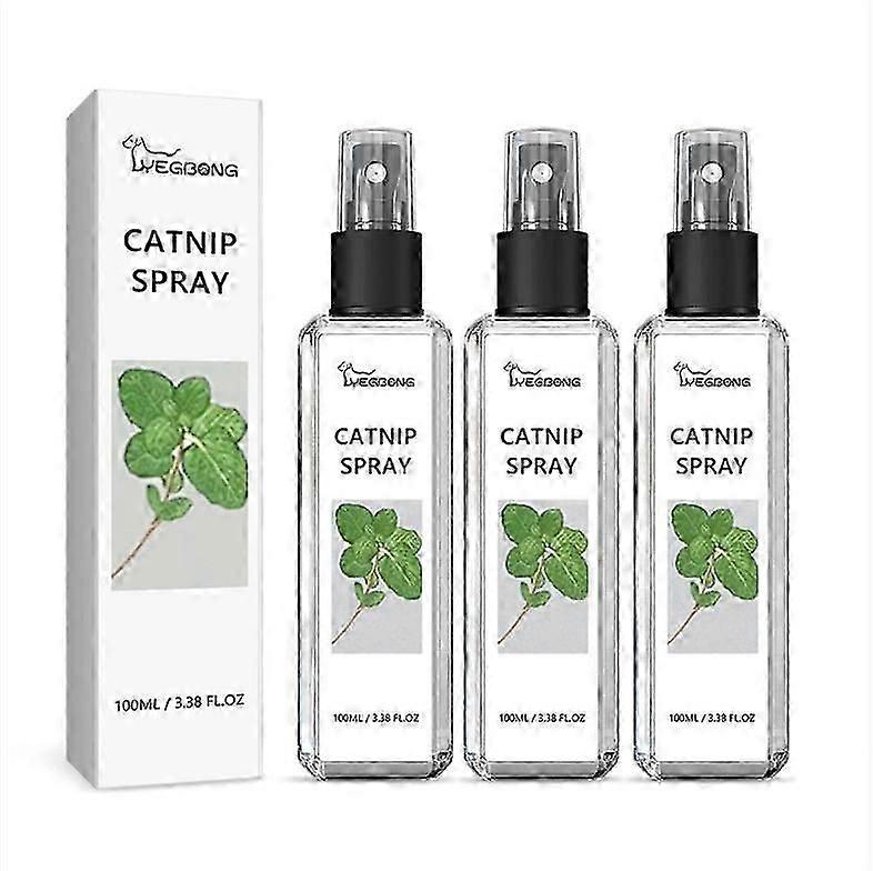 1/2/3PCS Yegbong Catnip Spray Relieve The Anxiety Of Cats And Cats Enhance The Vitality Of Pets Health Care Spray 100ml