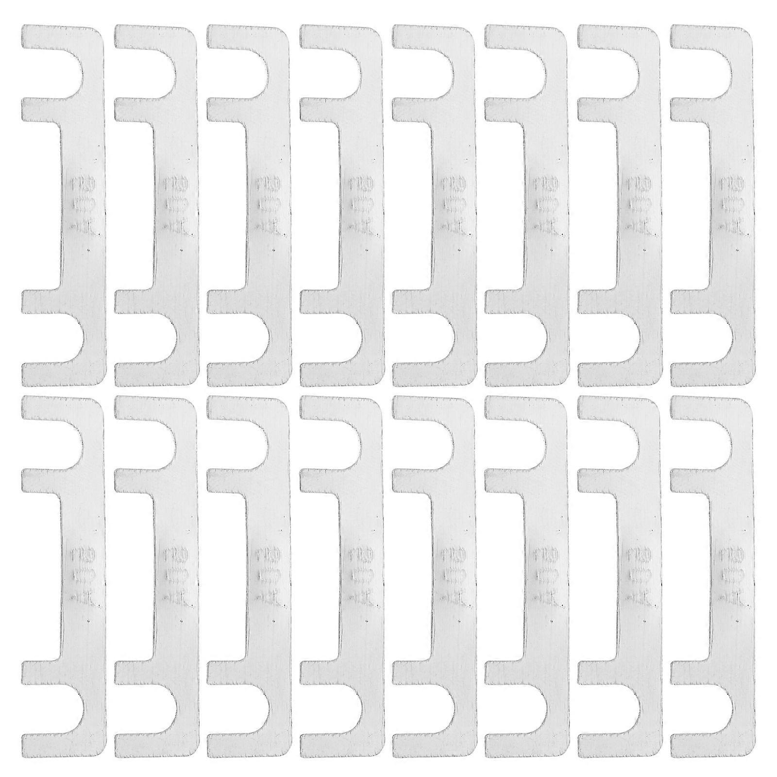 Flat Fuse for Vehicles Replacement Sheet Car Battery Fuse 30Pcs Metal