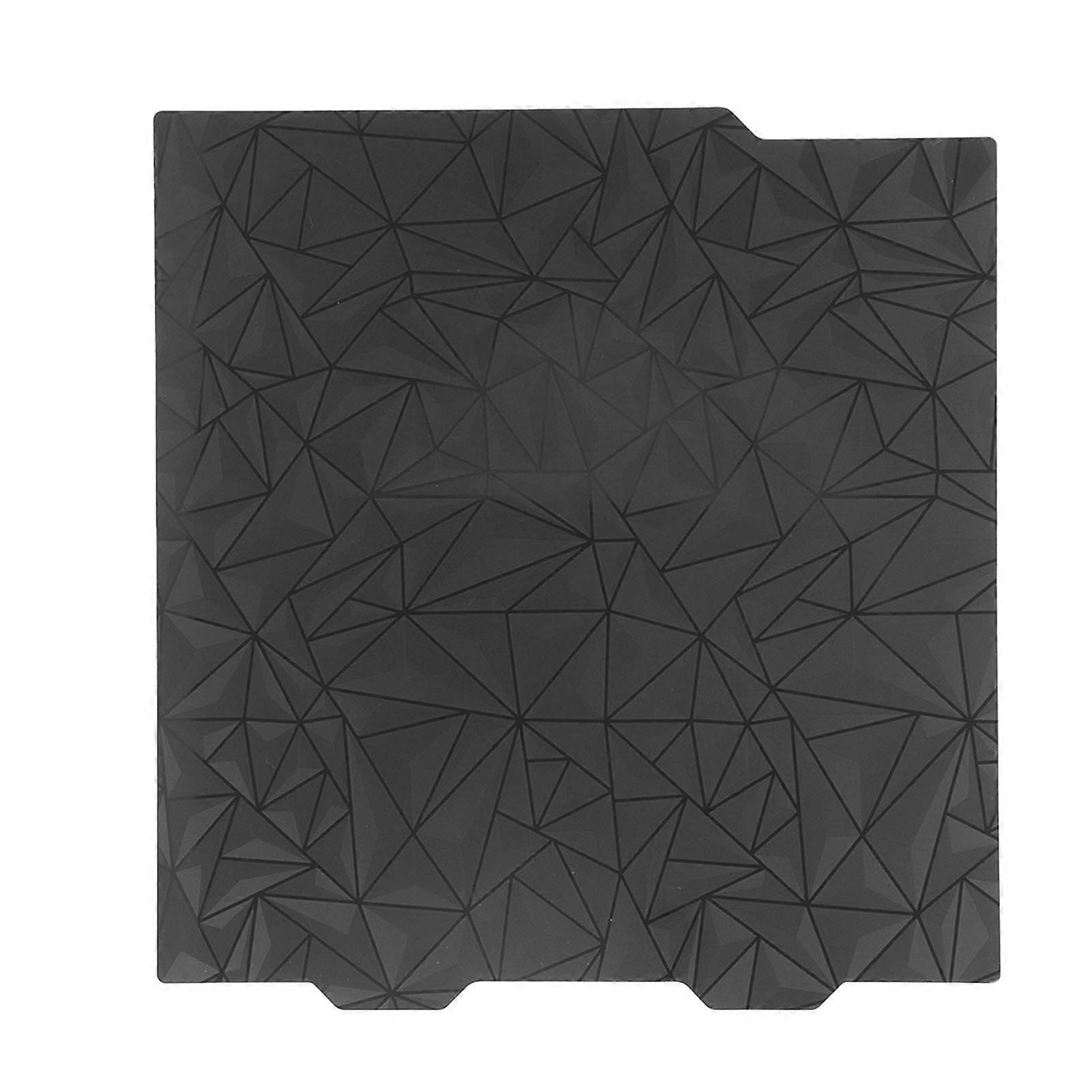 Πλάκα κατασκευής τρισδιάστατου εκτυπωτή PEO PET 184x184mm από ανθρακονήματα και ελατήριο χάλυβα