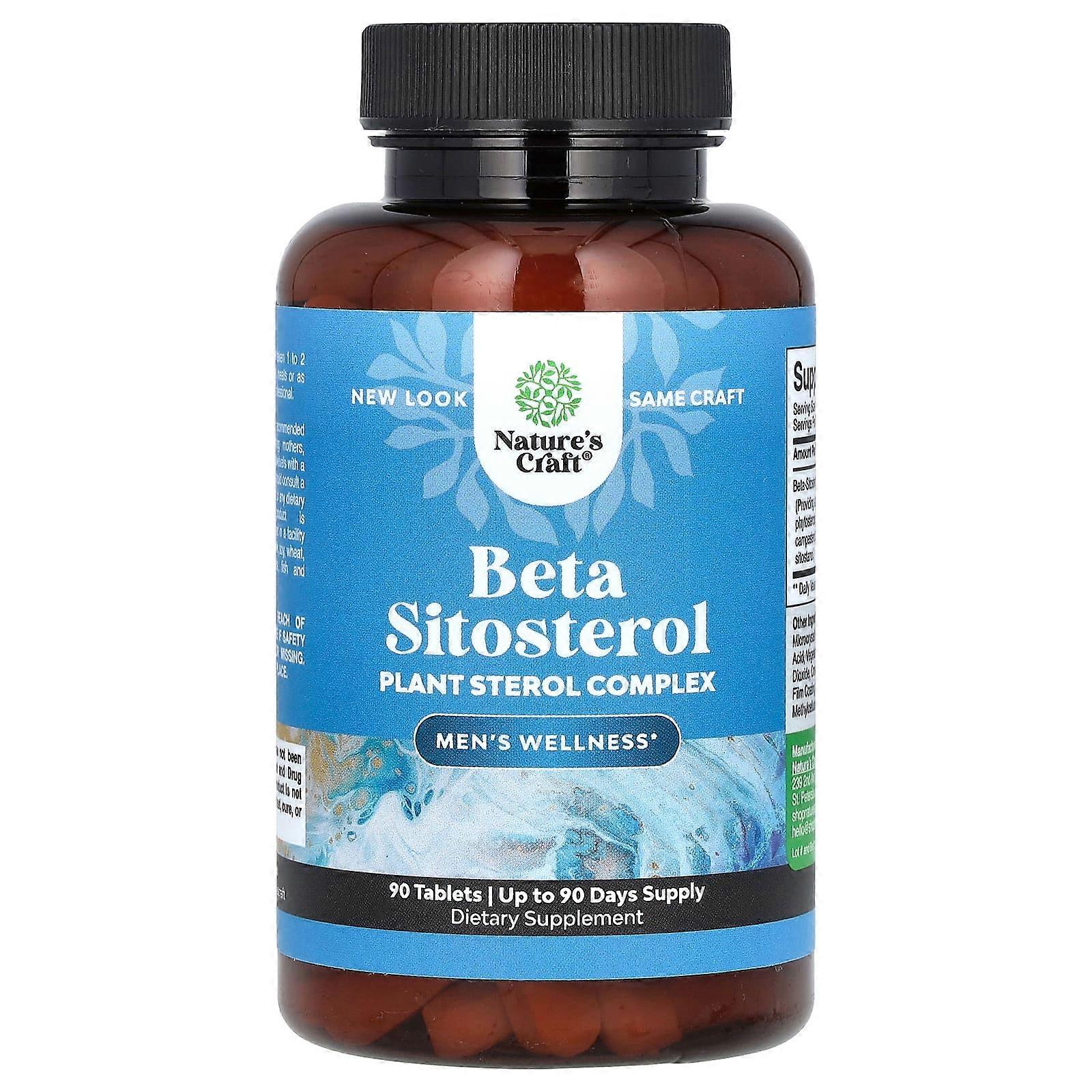 Beta Sitosterol, 90 Tablets