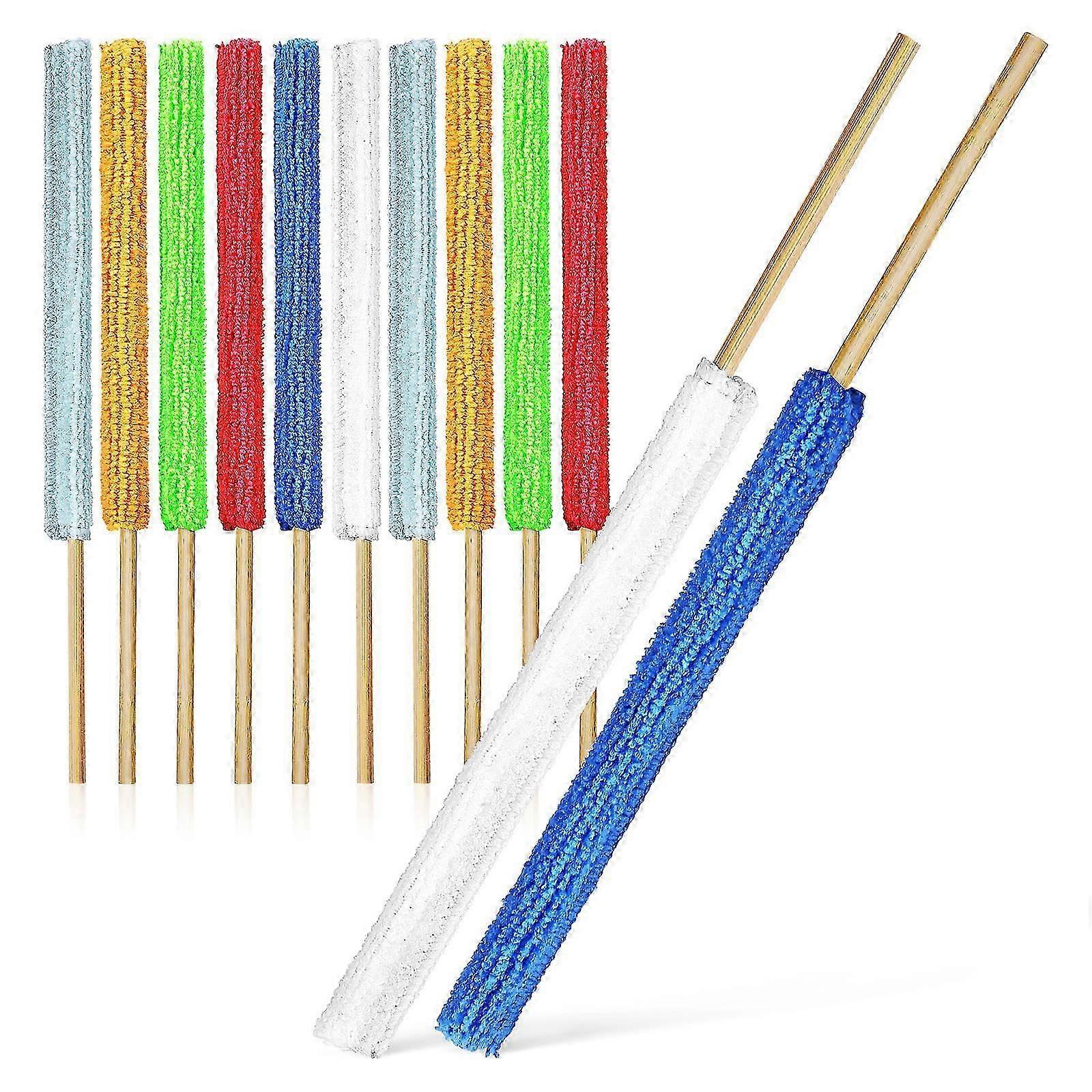 Microfiber Crevice Cleaning Handle for Narrow Spaces and Detailed Dusting 12 Piec