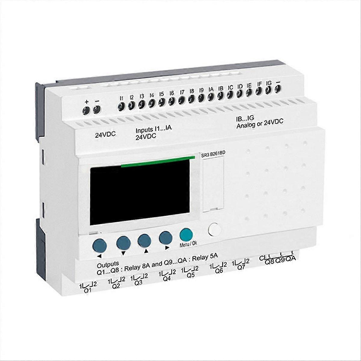 Compact slim relais Zelio Logic SR3B261BD programmeerbare controller