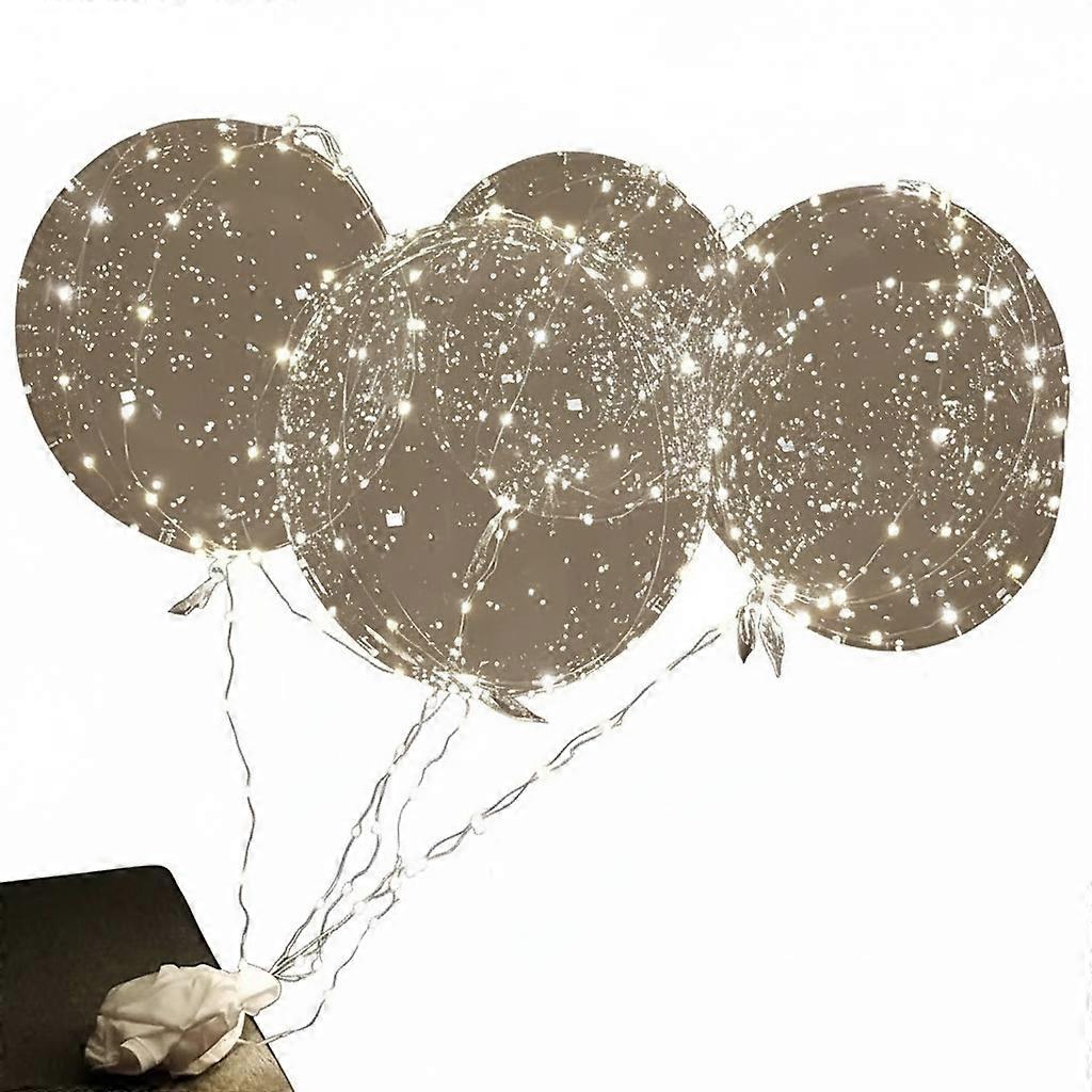 20 Pcs Led Birthday Helium Balloons