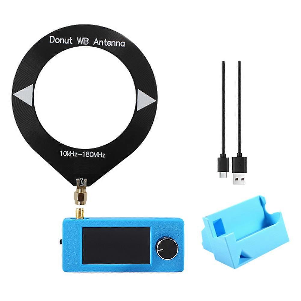 SI4732 Mini Radio Receiver 1.9inch Display 10KHz-180MHz FM/AM/LSB/USB Shortwave Radio Receiver SI4732 Radio +3D Stand