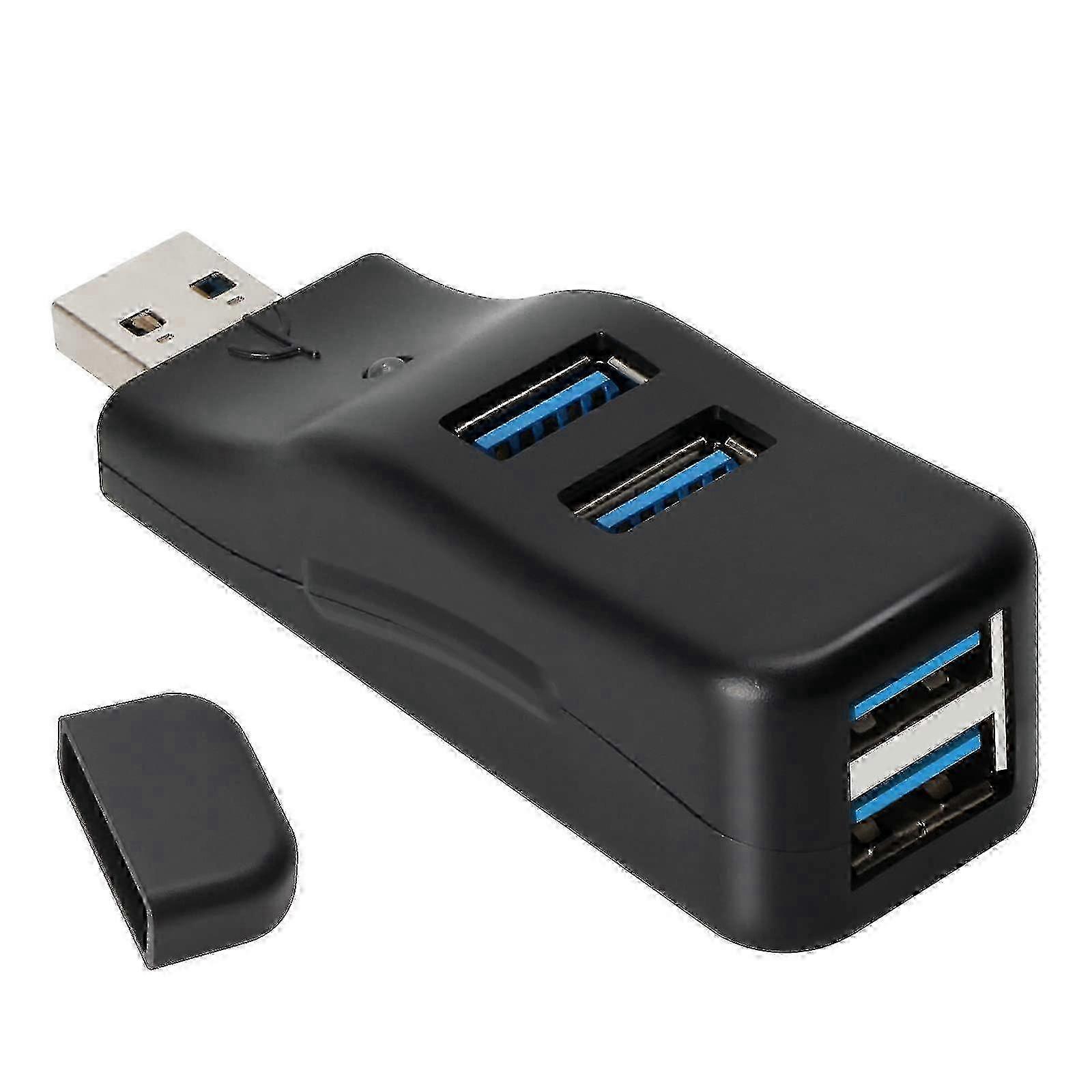 USB 3.0 4-Port Hub Splitter: High Speed Transfer for All Devices