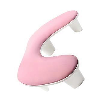 Lightweight Manicure Hand Support Armrest Pillow Slanted Wrist Rest Durability PU Material Easy Cleaning for Nail Work  White