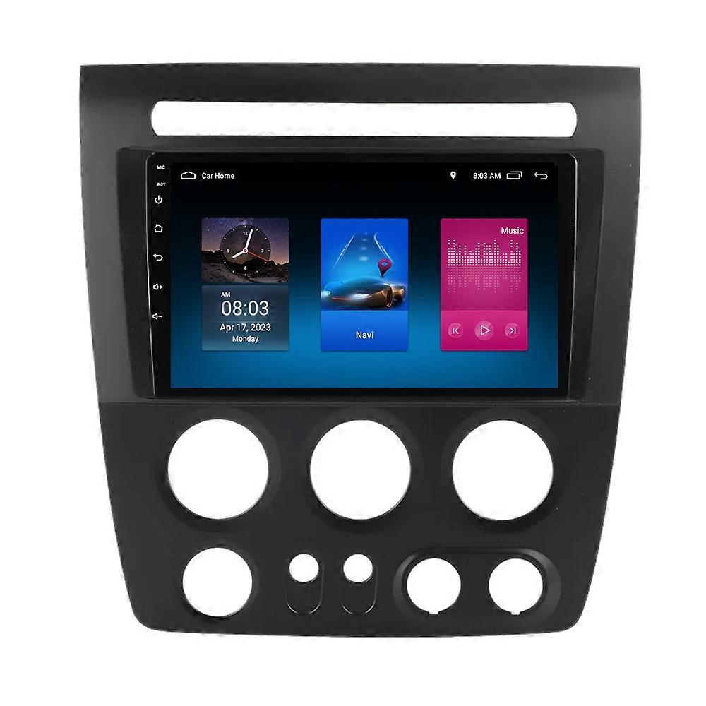 RoverOne Car Stereo Radio Bluetooth CarPlay Android Auto GPS Sat Nav Touch Screen for Hummer H3 1 2005 - 2010