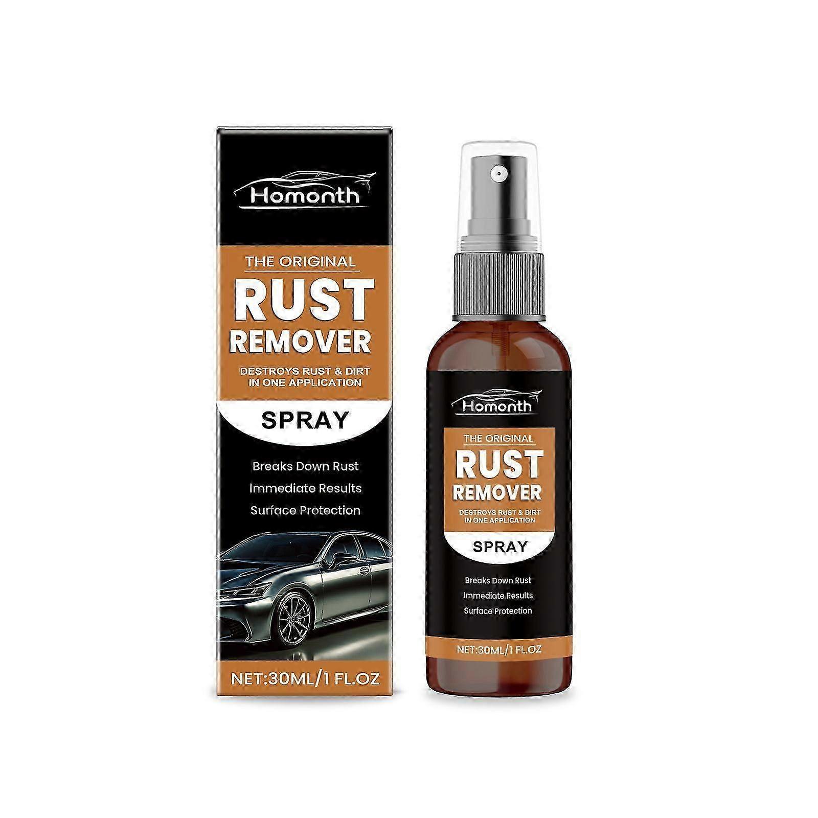 Rustfjerningsspray - Multifunksjonell bilrens for rust, riper og metallpleie - 30 ml
