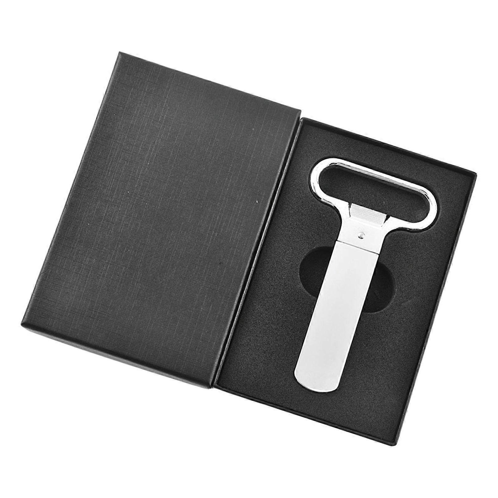 Portable Wine Bottle Opener Pumps Corks Waiters Corkscrew Out Tool Two Prongs Wine Bottle Opener Corkscrew Remover Multicolor