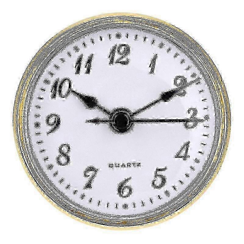 Classic Clock Craft Insert Clocks Movement Quartz Diameter 70mm Number PK
