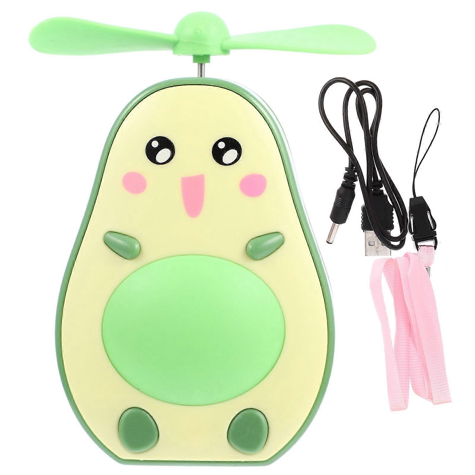 1 Set Portable Mirror Multi-functional Makeup Mirror Folding Mirror with Fan