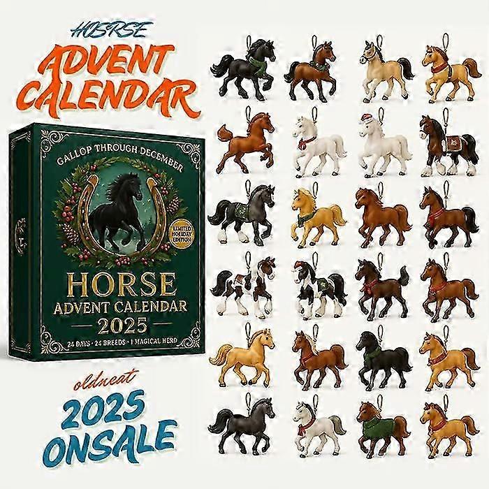 2025 Νέο ακρυλικό κρεμαστό χριστουγεννιάτικο κουτί αντίστροφης μέτρησης