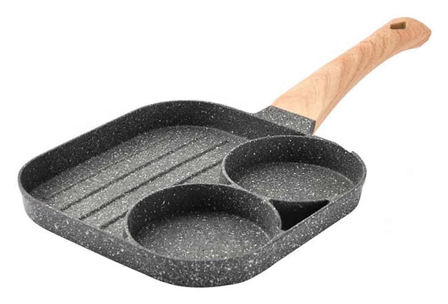 Stuffed Pancake Pan, Egg Frying Pan, Pancake Griddle Pan, Thickened Omelet Pan, Durable Saucepan Wok for Kitchen