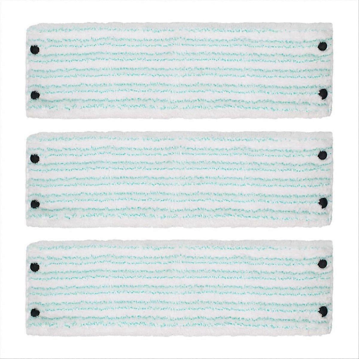 3 Pack Microfiber Mop Pads For Clean Twist Mop