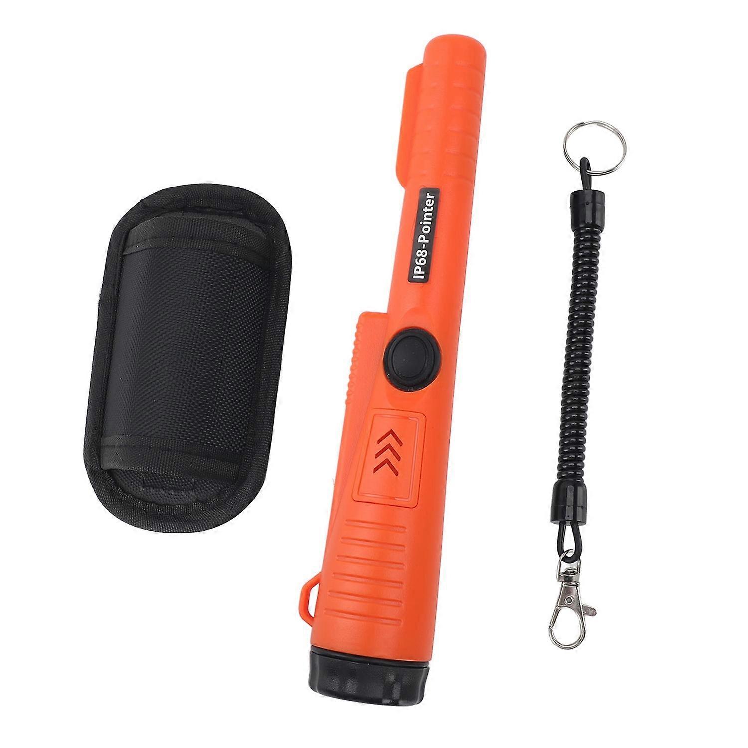Metal Detector Pinpointer Sensitive Portable Waterproof Handheld Pin Pointer Wand for Outdoor Advent