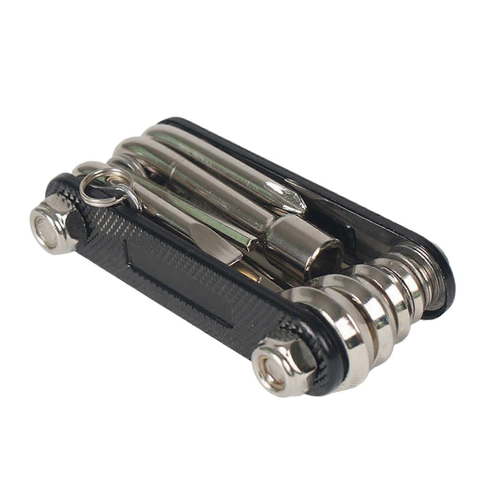 Practical Drum Key with 6 Hexagonal Wrenches 2 Screwdrivers and Accessories Maintenance Tool for Drummers and Musicians Multicolor