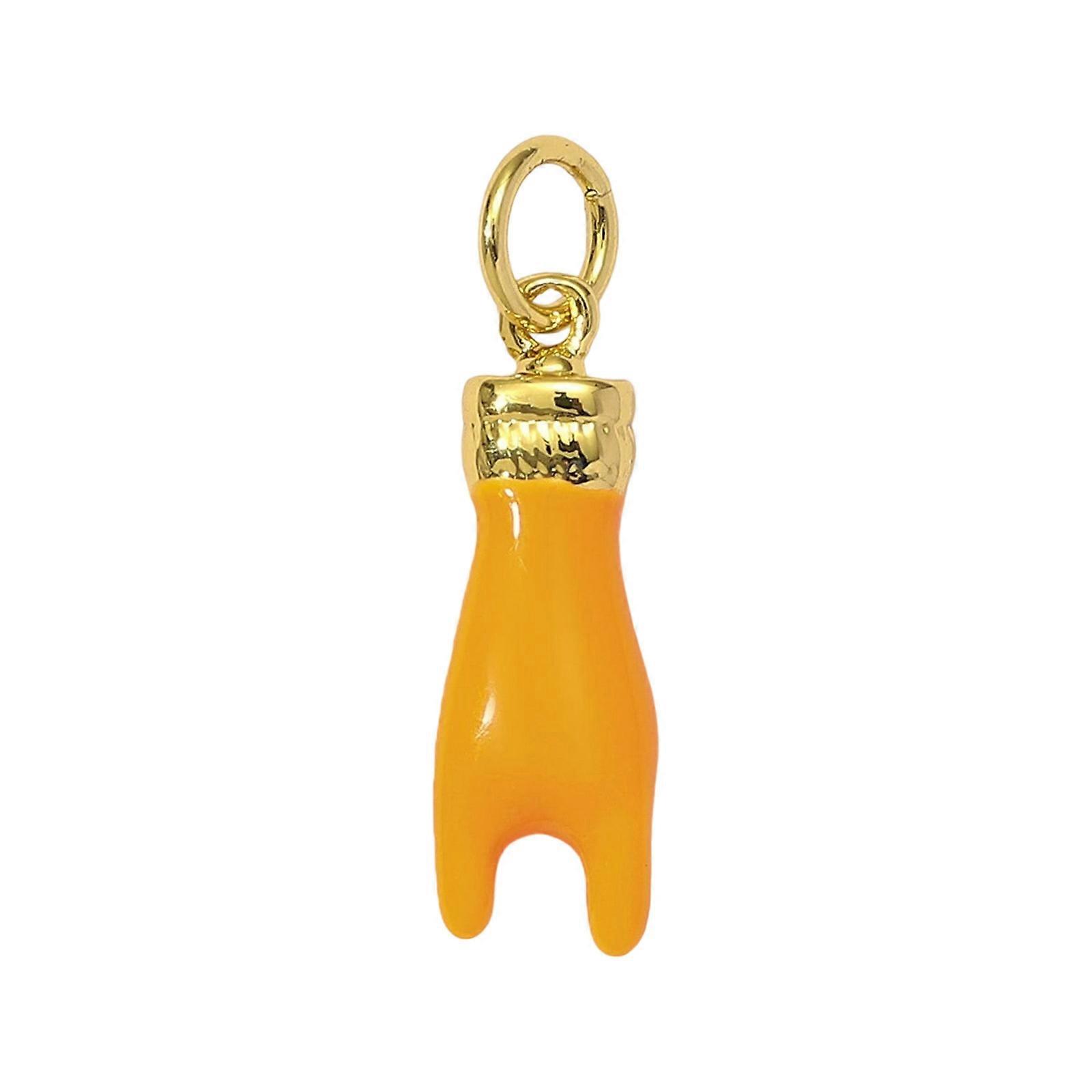 Collier pendentif en cristal de zircon scintillant personnalisable avec base en cuivre. Bijoux élégants faits main. Accessoires multicolores.