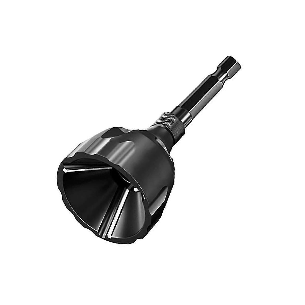 Hex- Deburring External Chamfer Tool,Quick Release Deburring Chamfering Drill Bit Bolt Deburring To