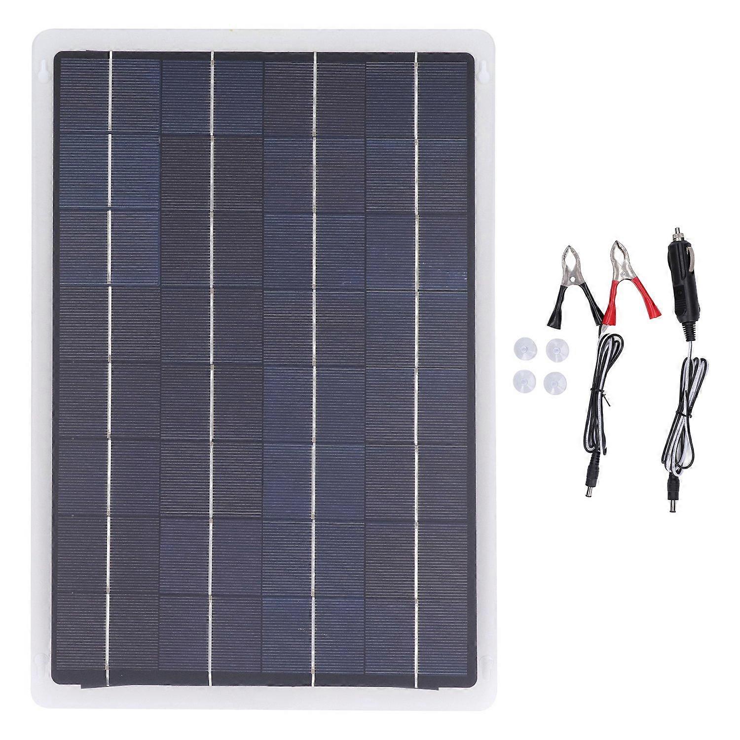 12V Solar Battery Charger Built in MPPT Charging Controller IP67 Waterproof Solar Panel Maintainer 2