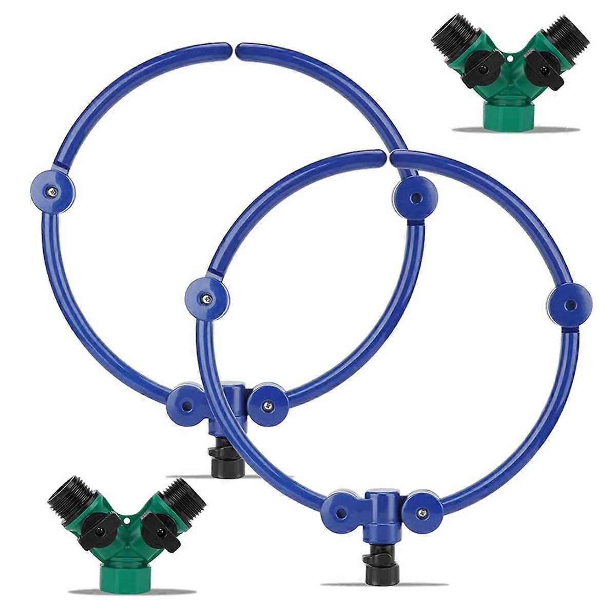 2Pcs 360 Tree Water System Tree Watering Ring