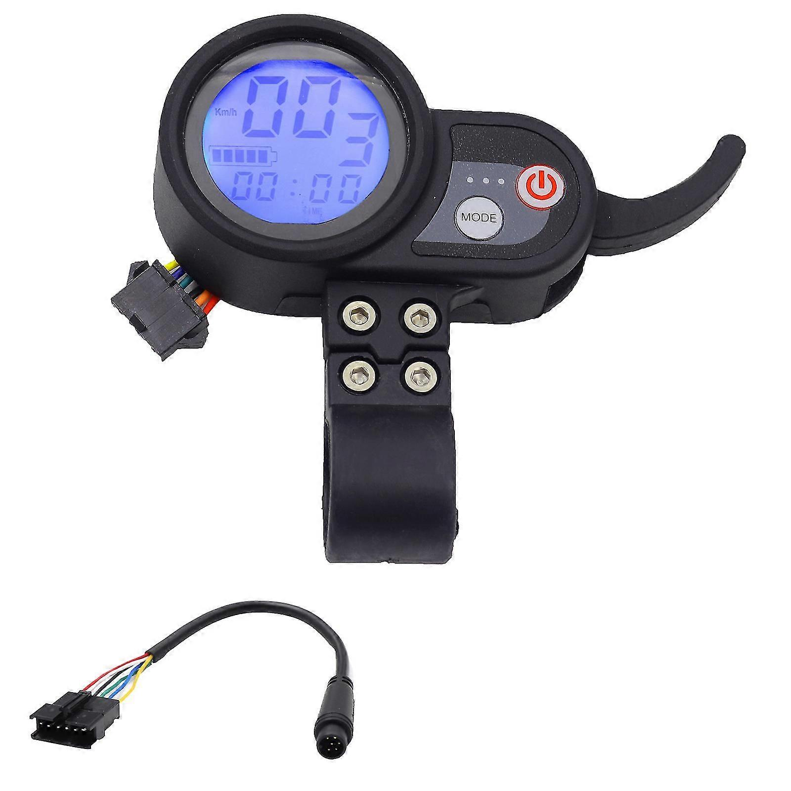 Ebike Lcd Display With Accelerator Universal For Electric Scooter,52v