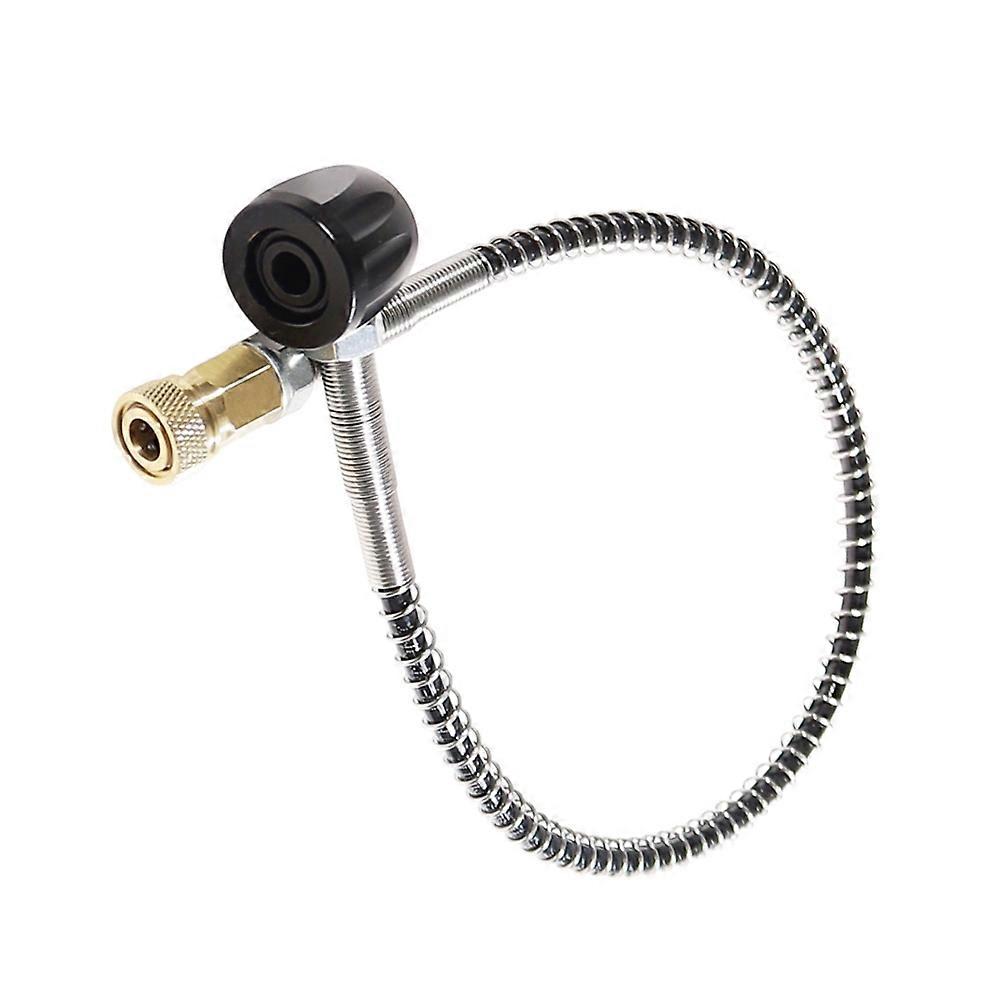 Diving Valve Conversion Adapter,Scuba Diving Adapter Filling Station for Yoke to 8mm Quick Inflation Connector